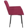 Sillas de comedor 2 unidades terciopelo rojo tinto | Foro24.es | Tu tienda online para hogar, jardín y más Foro24.es