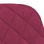 Sillas de comedor 2 unidades terciopelo rojo tinto | Foro24.es | Tu tienda online para hogar, jardín y más Foro24.es