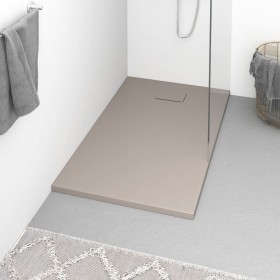 Plato de ducha SMC marrón 120x70 cm de , Platos de ducha - Ref: Foro24-148928, Precio: 202,15 €, Descuento: -5%%