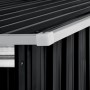 Cobertizo jardín puertas correderas acero gris 329,5x312x178 cm | Foro24.es | Tu tienda online para hogar, jardín y más Foro24.es