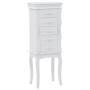 Armario joyero de pie blanco de , Aparadores - Ref: Foro24-246959, Precio: 158,44 €, Descuento: %