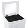 Armario joyero de pie blanco de , Aparadores - Ref: Foro24-246959, Precio: 158,44 €, Descuento: %