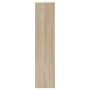 Mueble zapatero madera contrachapada roble Sonoma 63x24x103 cm de , Zapateros y organizadores de calzado - Ref: Foro24-342551...