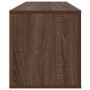 Mueble zapatero pared contrachapada marrón roble 100x35x38 cm de , Zapateros y organizadores de calzado - Ref: Foro24-821027,...