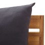 Sofá seccional esquina 1 pza con cojines madera maciza acacia | Foro24.es | Tu tienda online para hogar, jardín y más Foro24.es