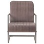 Sillón voladizo cuero auténtico marrón envejecido | Foro24.es | Tu tienda online para hogar, jardín y más Foro24.es