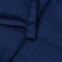 Manta con peso tela azul 120x180 cm 5 kg de , Mantas - Ref: Foro24-350734, Precio: 57,15 €, Descuento: -5%%