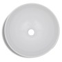 Lavabo de baño con grifo mezclador cerámica redondo blanco de , Lavabos - Ref: Foro24-275494, Precio: 88,74 €, Descuento: %