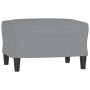 Juego de sofás con cojines 4 piezas tela gris claro de , Sofás - Ref: Foro24-3201794, Precio: 678,17 €, Descuento: %