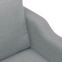 Juego de sofás con cojines 4 piezas tela gris claro de , Sofás - Ref: Foro24-3201794, Precio: 678,17 €, Descuento: %