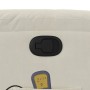 Sillón de masaje reclinable de terciopelo crema de , Sillones - Ref: Foro24-373520, Precio: 265,22 €, Descuento: %