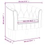Sillón de terciopelo verde oscuro de , Sillones - Ref: Foro24-356472, Precio: 163,08 €, Descuento: -5%%