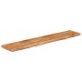 Estante pared rectangular madera acacia borde vivo 90x20x2,5 cm de , Tableros para mesas - Ref: Foro24-370227, Precio: 37,11 ...