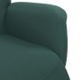 Sillón reclinable con reposapiés terciopelo verde oscuro de , Sillones - Ref: Foro24-356684, Precio: 208,79 €, Descuento: -5%%