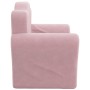Sofá cama para niños felpa suave rosa de , Mobiliario para bebés y niños pequeños - Ref: Foro24-357057, Precio: 39,65 €, Desc...