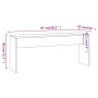 Juego de comedor 3 piezas madera contrachapada roble Sonoma de vidaXL, muebles para cocinas y comedores - Ref: Foro24-809479,...