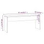 Juego de comedor 3 piezas madera contrachapada roble Sonoma de vidaXL, muebles para cocinas y comedores - Ref: Foro24-809479,...