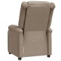 Sillón reclinable de cuero sintético color capuchino de , Sillones - Ref: Foro24-340175, Precio: 216,66 €, Descuento: %
