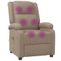 Sillón de masaje de cuero sintético color capuchino | Foro24.es | Tu tienda online para hogar, jardín y más Foro24.es