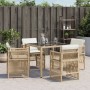 Sillas de jardín con cojines 4 uds ratán sintético beige | Foro24.es | Tu tienda online para hogar, jardín y más Foro24.es