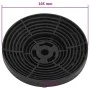 Filtros de carbón para extractor de aire 2 uds 105x21 mm de vidaXL, Accesorios para campana de cocina - Ref: Foro24-51679, Pr...