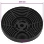 Filtros de carbón para extractor de aire 2 uds 105x21 mm de vidaXL, Accesorios para campana de cocina - Ref: Foro24-51679, Pr...