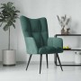 Sillón de relax de terciopelo verde oscuro en Sillones | Comprar online en Foru.es