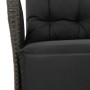 Set de muebles jardín 5 pzas con cojines ratán sintético negro de , Conjuntos de jardín - Ref: Foro24-3213401, Precio: 599,41...