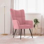 Sillón de relax de terciopelo rosa en Sillones | Comprar online en Foru.es
