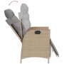 Set comedor de jardín 9 pzas con cojines ratán sintético beige de , Conjuntos de jardín - Ref: Foro24-3213263, Precio: 1,00 €...