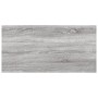 Estantes pared 4 uds madera ingeniería gris Sonoma 60x20x1,5 cm de , Estanterías - Ref: Foro24-838233, Precio: 28,65 €, Descu...