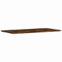 Estantes pared 4 uds madera ingeniería roble humo 80x40x1,5 cm de , Estanterías - Ref: Foro24-838273, Precio: 47,72 €, Descue...