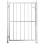 Puerta de jardín de acero inoxidable 100x125 cm de , Puertas de jardín - Ref: Foro24-376470, Precio: 152,01 €, Descuento: %