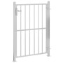 Puerta de jardín de acero inoxidable 100x125 cm de , Puertas de jardín - Ref: Foro24-376470, Precio: 152,01 €, Descuento: %