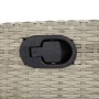 Set comedor jardín 7 pzas y cojines ratán sintético gris claro | Foro24.es | Tu tienda online para hogar, jardín y más Foro24.es