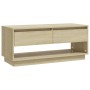 Mueble para TV madera contrachapada roble Sonoma 102x41x44 cm de vidaXL, Muebles TV - Ref: Foro24-809488, Precio: 69,43 €, De...