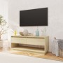 Mueble para TV madera contrachapada roble Sonoma 102x41x44 cm de vidaXL, Muebles TV - Ref: Foro24-809488, Precio: 69,43 €, De...