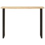 Mesa consola con borde natural madera mango maciza 105x33x76 cm | Foro24.es | Tu tienda online para hogar, jardín y más Foro24.es