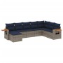 Set de sofás de jardín 8 pzas con cojines ratán sintético gris | Foro24.es | Tu tienda online para hogar, jardín y más Foro24.es