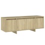 Mueble para TV madera contrachapada roble Sonoma 120x30x40,5 cm de vidaXL, Muebles TV - Ref: Foro24-809578, Precio: 70,54 €, ...