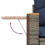 Set de sofás de jardín 10 pzas con cojines ratán sintético gris | Foro24.es | Tu tienda online para hogar, jardín y más Foro24.es