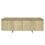 Mueble para TV madera contrachapada roble Sonoma 120x30x40,5 cm de vidaXL, Muebles TV - Ref: Foro24-809578, Precio: 70,54 €, ...