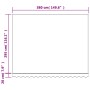 Tela de repuesto de toldo rayas de colores 4x3 m de , Toldos - Ref: Foro24-367726, Precio: 51,81 €, Descuento: %