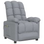 Sillón de masaje tela gris claro de , Sillones de masaje eléctricos - Ref: Foro24-342733, Precio: 197,81 €, Descuento: -5%%