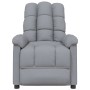 Sillón de masaje tela gris claro de , Sillones de masaje eléctricos - Ref: Foro24-342733, Precio: 197,81 €, Descuento: -5%%