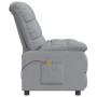 Sillón de masaje tela gris claro de , Sillones de masaje eléctricos - Ref: Foro24-342733, Precio: 197,81 €, Descuento: -5%%