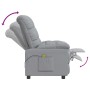 Sillón de masaje tela gris claro de , Sillones de masaje eléctricos - Ref: Foro24-342733, Precio: 197,81 €, Descuento: -5%%