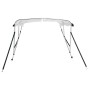 Toldo bimini 3 arcos con paredes laterales 183x(137-152)x137 cm de , Cubiertas para almacenamiento de barcas - Ref: Foro24-94...