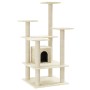 Rascador para gatos con postes de sisal crema 110 cm de vidaXL, Mobiliario para gatos - Ref: Foro24-171479, Precio: 56,40 €, ...