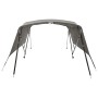Toldo bimini 4 arcos con paredes laterales 243x(185-198)x137 cm de , Cubiertas para almacenamiento de barcas - Ref: Foro24-94...